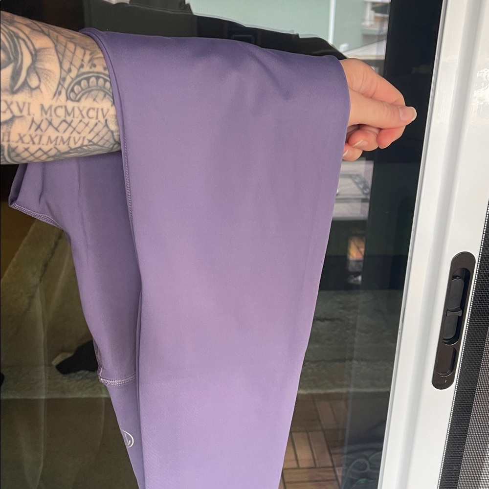 Til You Collapse Lavender Leggings